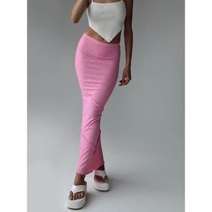 Princess Polly Oscar Maxi Skirt Hot Pint